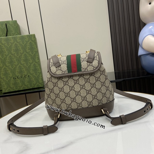 gucci專櫃2024新款女生雙肩包手袋 古馳Ophidia系列迷你背包 jcp1971